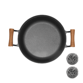 Cast Iron Pancake Griddle | WANGYUANJI
