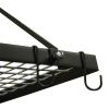 Rectangular Black Metal Pot Rack | For Organized Storage