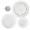 White Porcelain 18-Piece Dinnerware Set | Service for 4