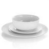 White Porcelain 18-Piece Dinnerware Set | Service for 4