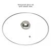 5-Quart Polished Stainless Steel Dutch Oven | Glass Lid