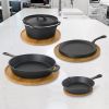 Cast Iron Cookware Set | 5-Piece Collection