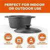 3.4-Quart Cast Iron Dutch Oven | Pre-Seasoned