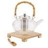 Glass Teapot Kettle | Stainless Steel Tea Infuser