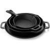 Cast Iron Cookware Set | Dutch Oven, Frying Pan, Skillet & Pizza Pan