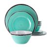 Melamine Dinnerware Set | Serving for 4