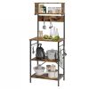 Kitchen Baker’s Rack | Metal & Wood Shelf