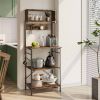 Kitchen Baker’s Rack | Metal & Wood Shelf