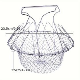 1-pc Frying Basket | Stainless Steel