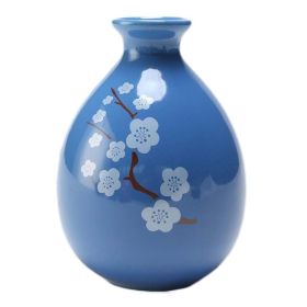 Blue Ceramic Wine Jar | Chinese Style