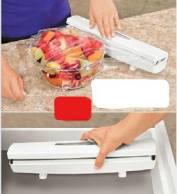 Pull, Press & Cut | Plastic Wrap Cutter