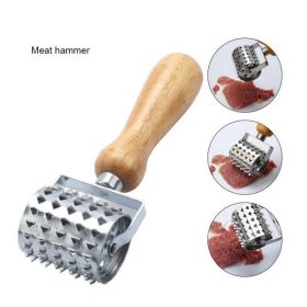 Stainless Steel Rolling Meat Tenderizer | Handheld