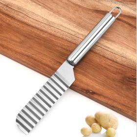 Stainless Steel Wave Cutter | Crinkle Slicer