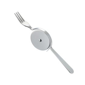 Stainless Steel | Pizza Cutter Knife with Fork