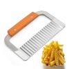 Stainless Steel | Wide Crinkle Cutter
