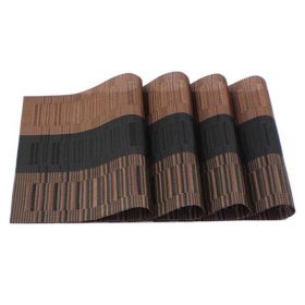 Dining Table Placemats | Set of 6 Brown
