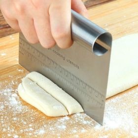 Stainless Steel Dough Scraper | Multi-Function