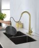 High Arc Kitchen Faucet | Pull Down Sprayer