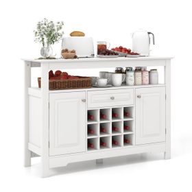 Buffet Sideboard Cabinet | White