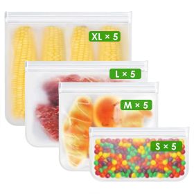 Food Storage Bags | Reusable 20pcs