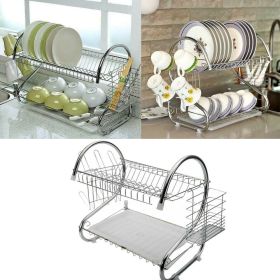 Stainless Steel Dish Drying Rack | 2-Tier