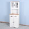White Wooden | Pantry Storage Cabinet
