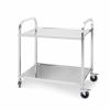 SOGA Stainless Steel Kitchen Trolley | 2-Tier