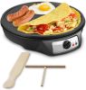 Crepe Griddle Maker | Nonstick Electric