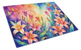 Glass Cutting Board | Tennessee Iris