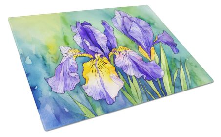 Glass Cutting Board | Tennessee Iris
