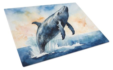Glass Cutting Board | Humpback Whale