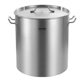 Heavy-Duty 64QT Stockpot | Stainless Steel