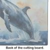 Glass Cutting Board | Humpback Whale