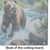 Glass Cutting Board | Grizzly Bear