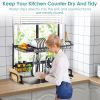 Stainless Steel Over-the-Sink Dish Drying Rack | 2-Tier