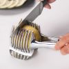 Tomato & Lemon Slicer Holder | Stainless Steel