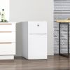Double Door Mini Fridge | HOMCOM