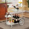 Rolling Bar Cart | Elegant Serving Cart