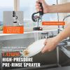 VEVOR Faucet | Wall Mount | Pre-Rinse Sprayer