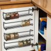 Wall-Mounted Spice Rack Set | 4-Piece