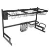 Stainless Steel Over-the-Sink Dish Drying Rack | 2-Tier