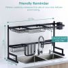 Stainless Steel Over-the-Sink Dish Drying Rack | 2-Tier