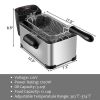 Electric Deep Fryer | Stainless Steel