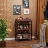 Industrial Bar Cart | Detachable Tray