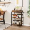 Industrial Bar Cart | Detachable Tray