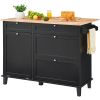 Kitchen Island Cart | VEVOR