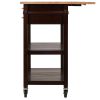 Winsome Wood | Drop Leaf Kitchen Cart