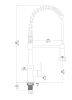 Kitchen Faucet | Pull Down Sprayer