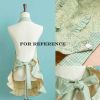 Vintage Ruffle Apron | Stylish Backless Design