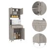 Calgary | Kitchen Island & Pantry Cabinet